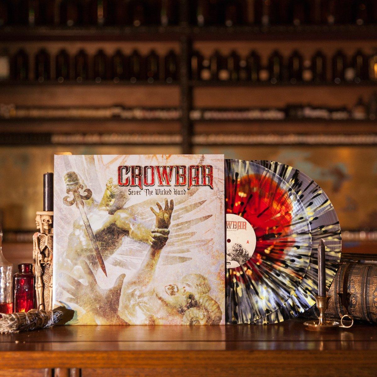 Crowbar "Sever The Wicked Hand" Splatter 10th Anniversary Vinyl