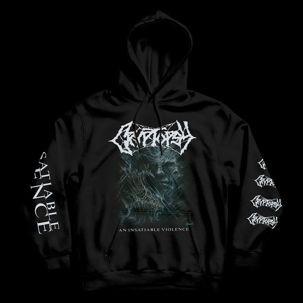 Cryptopsy "An Insatiable Violence" SHIRT / HOODIE / SWEATSHIRT - Mainstay Entertainment