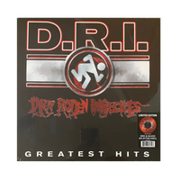 D.R.I. "Greatest Hits" Red/Silver Splatter Vinyl - Mainstay Entertainment