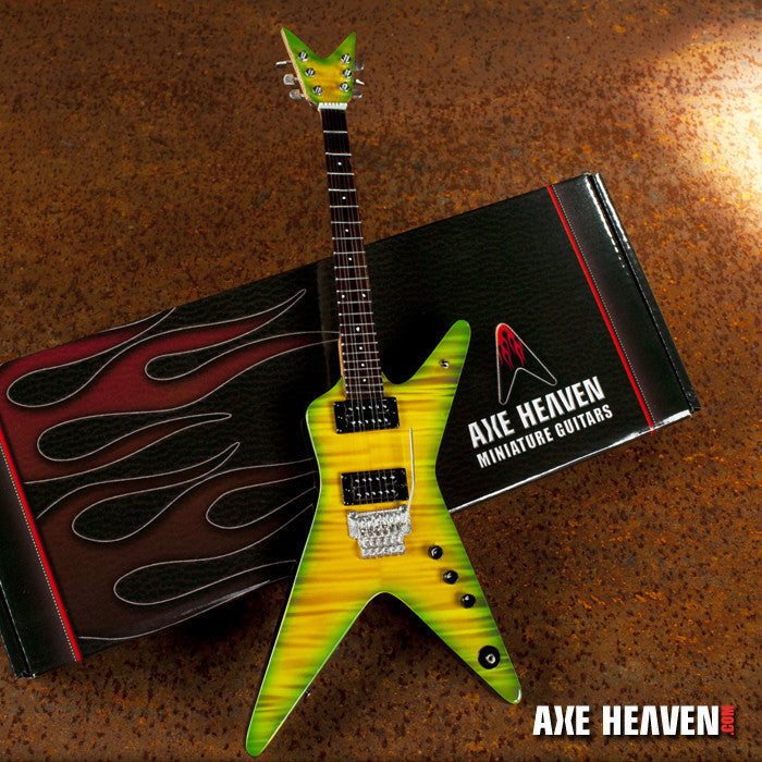 Pantera "Dean Dimebag Darrell - Slime Dime" Licensed Mini Guitar