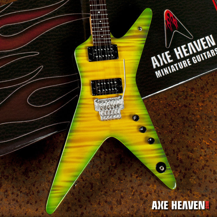 Pantera "Dean Dimebag Darrell - Slime Dime" Licensed Mini Guitar