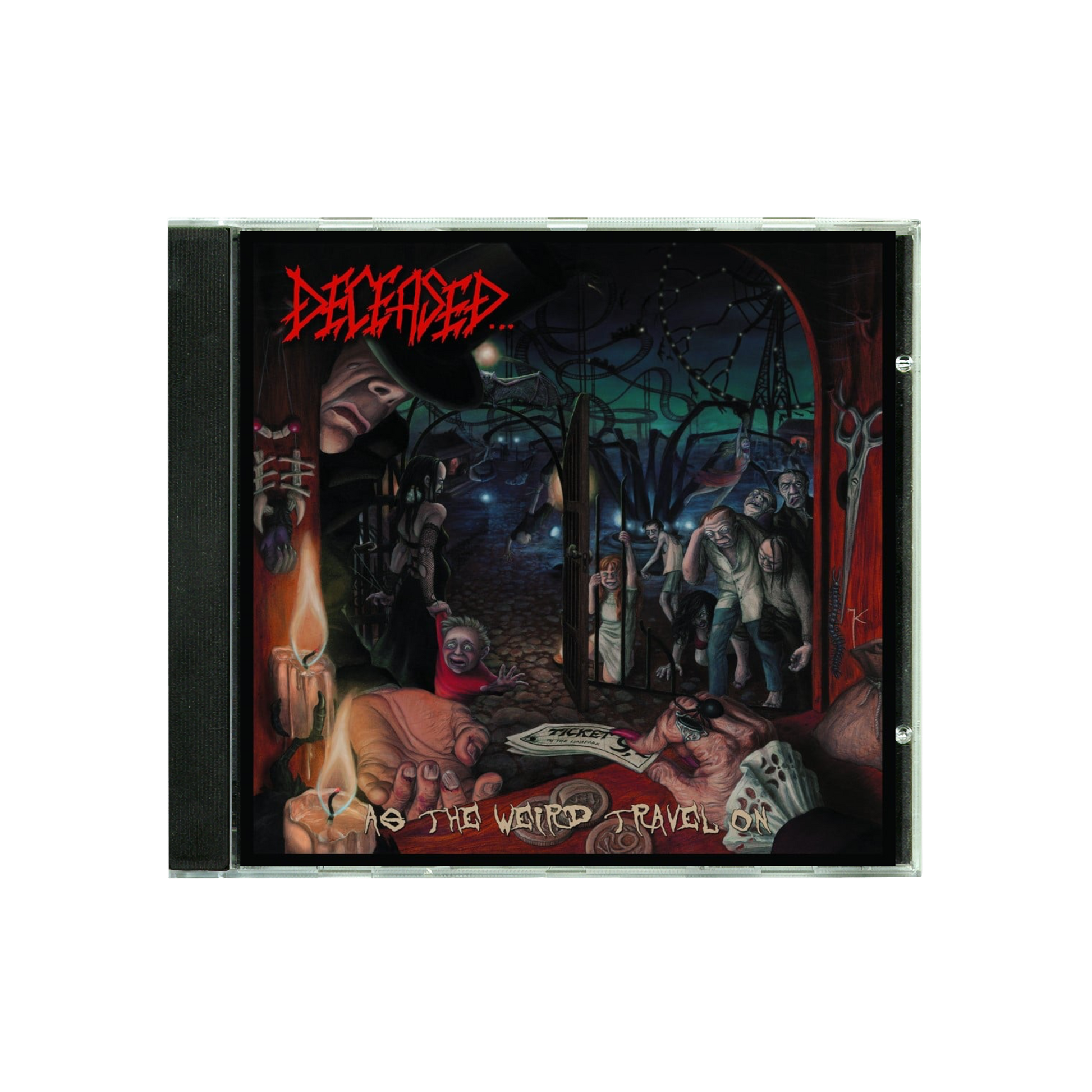 Deceased "As The Weird Travel" CD