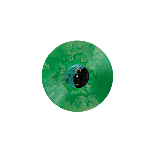 Dawn of Ouroboros - Bioluminescence on Emerald Ghostly + Glow In The Dark Splatter Vinyl Prosthetic Records