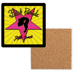 Flesh Parade "Dirty Sweet" Ceramic Coasters