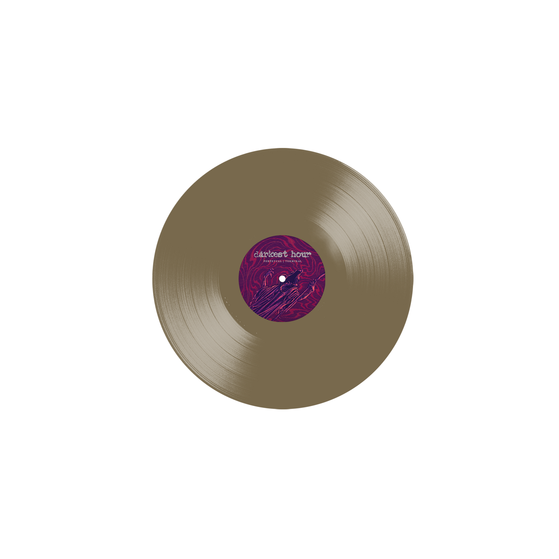 Darkest Hour "Perpetual Terminal" Gold Nugget Vinyl
