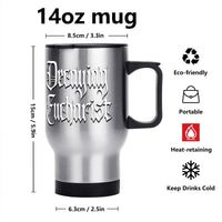 Decaying Eucharist "Logo" 14 oz. Travel Mug - Mainstay Entertainment