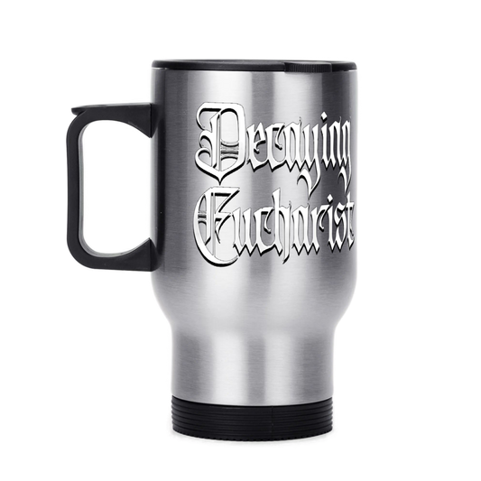 Decaying Eucharist "Logo" 14 oz. Travel Mug - Mainstay Entertainment