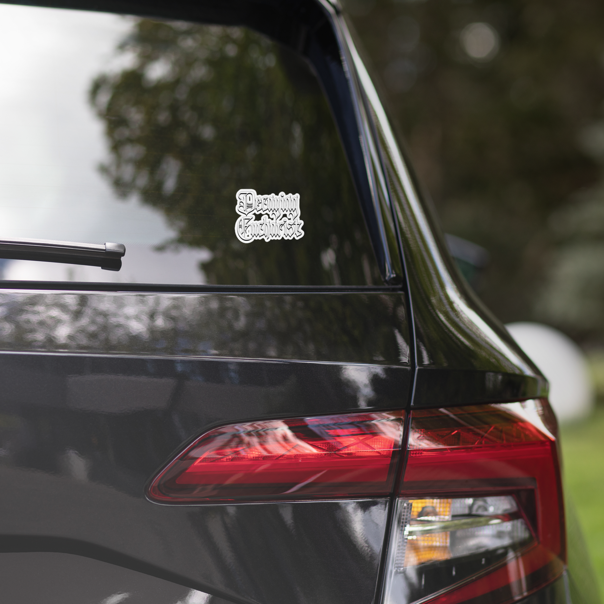 Decaying Eucharist "Logo" Die-Cut Sticker - Mainstay Entertainment