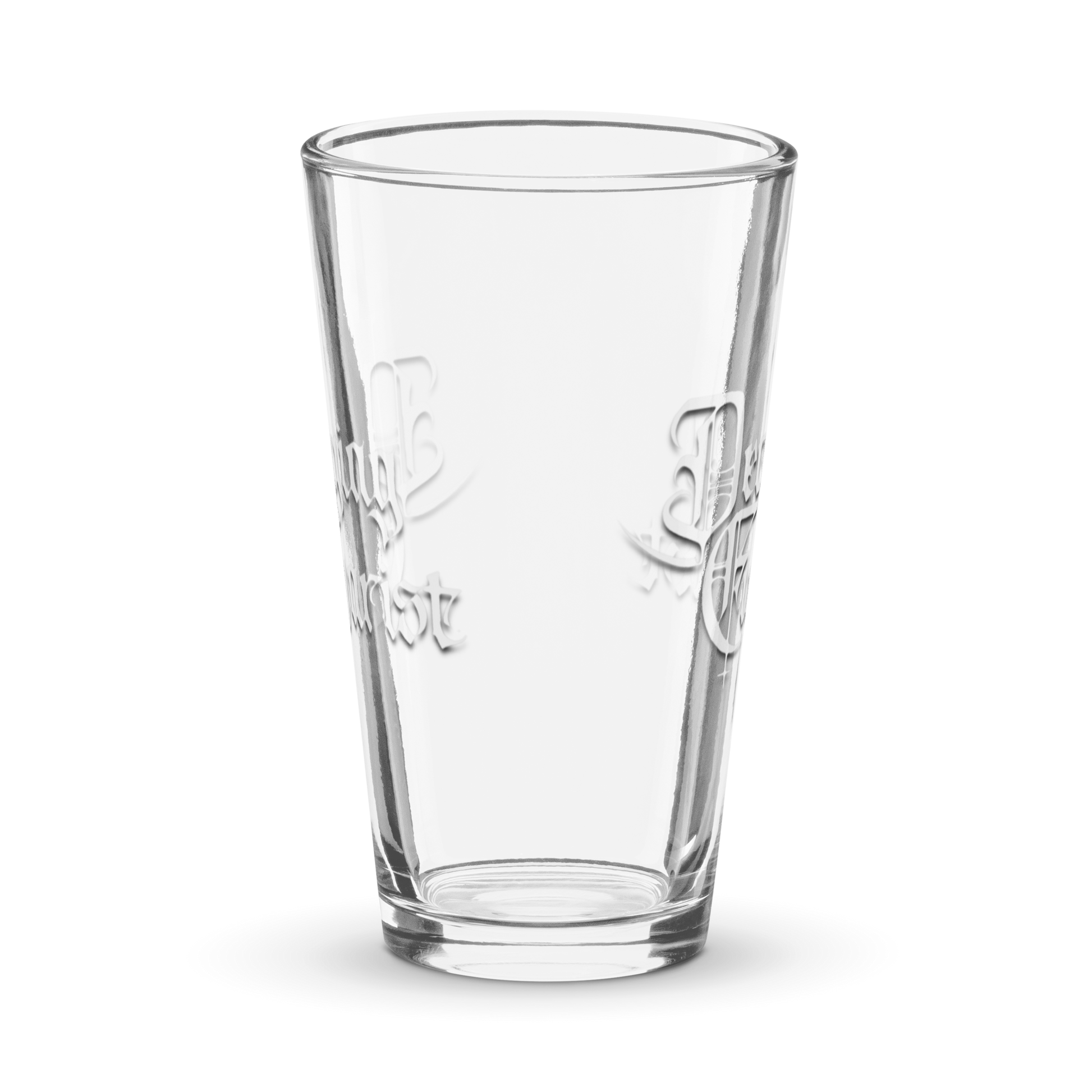 Decaying Eucharist "Logo" Pint Glass - Mainstay Entertainment