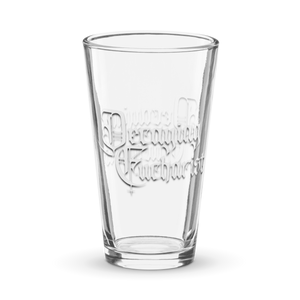 Decaying Eucharist "Logo" Pint Glass - Mainstay Entertainment