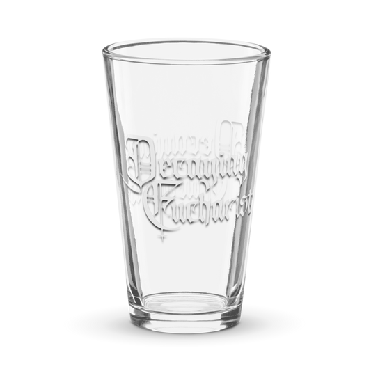 Decaying Eucharist "Logo" Pint Glass - Mainstay Entertainment