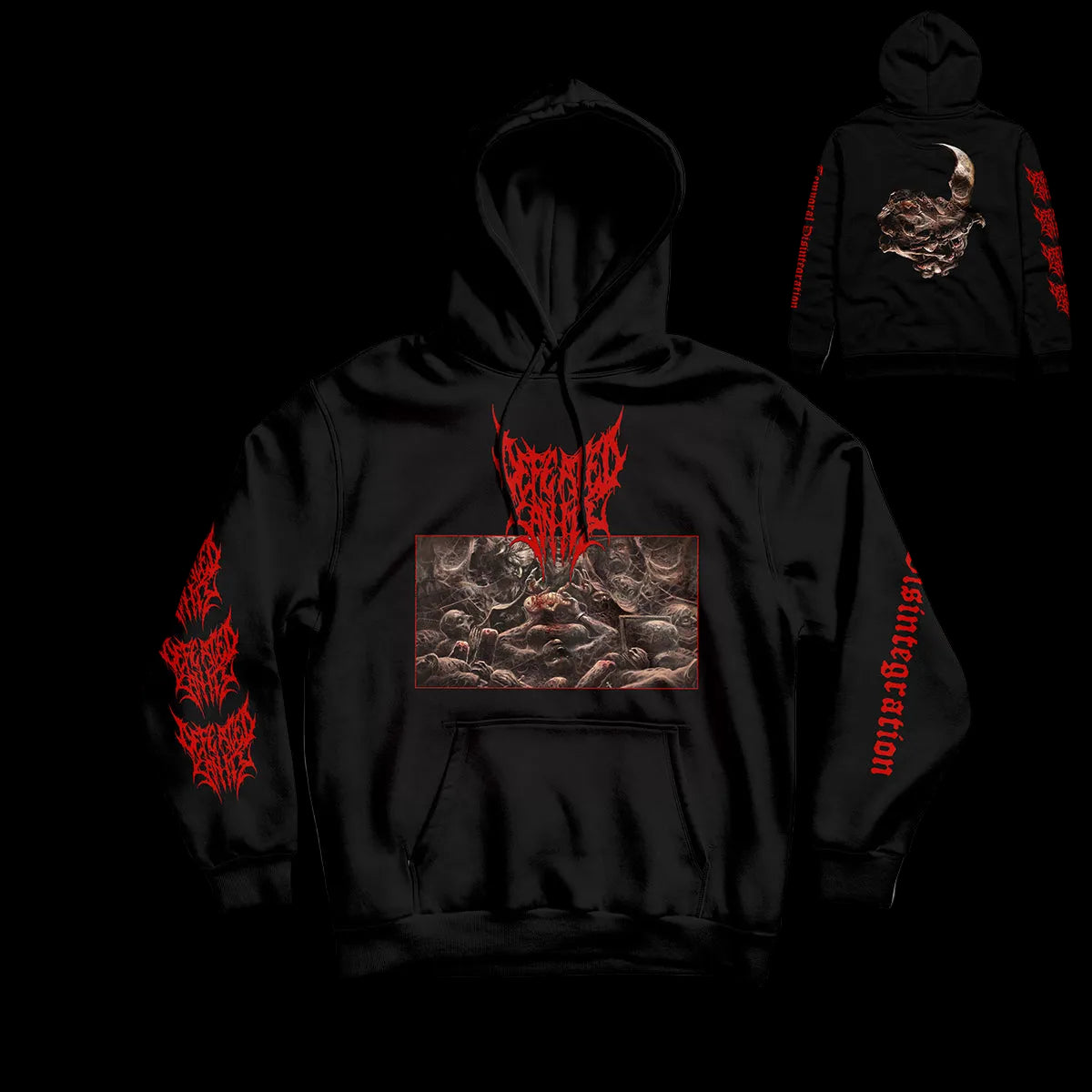 Defeated Sanity "Temporal Disintegration" SHIRT / HOODIE / SWEATSHIRT - Mainstay Entertainment