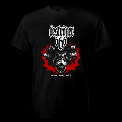 Deströyer 666 "Wolves & Flames" Shirt