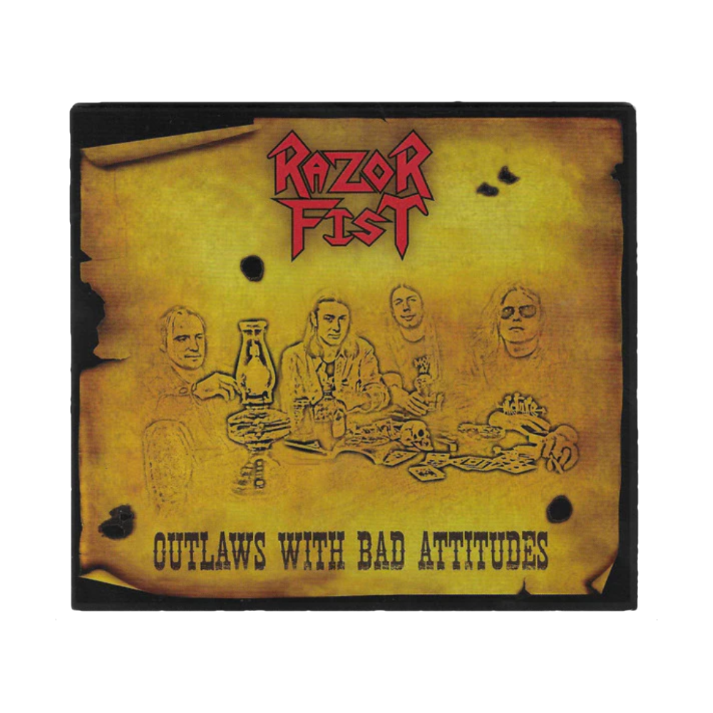 Razor Fist "Outlaws With Bad Attitudes" CD Digipak