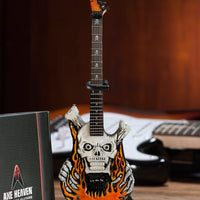 Dokken "George Lynch ESP Flaming Skull" Licensed Mini Guitar - Mainstay Entertainment