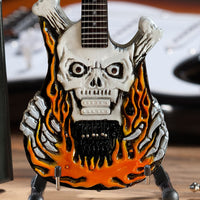 Dokken "George Lynch ESP Flaming Skull" Licensed Mini Guitar - Mainstay Entertainment