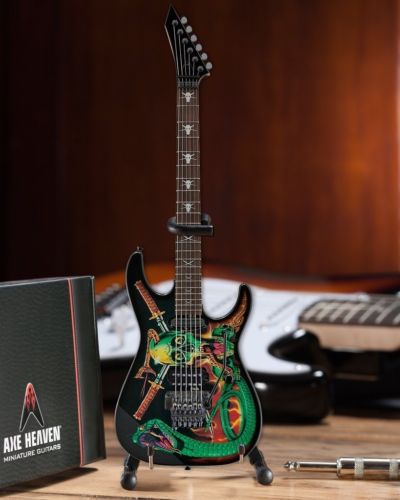 Dokken "George Lynch - Snake/Skull" Licensed Mini Guitar - Mainstay Entertainment
