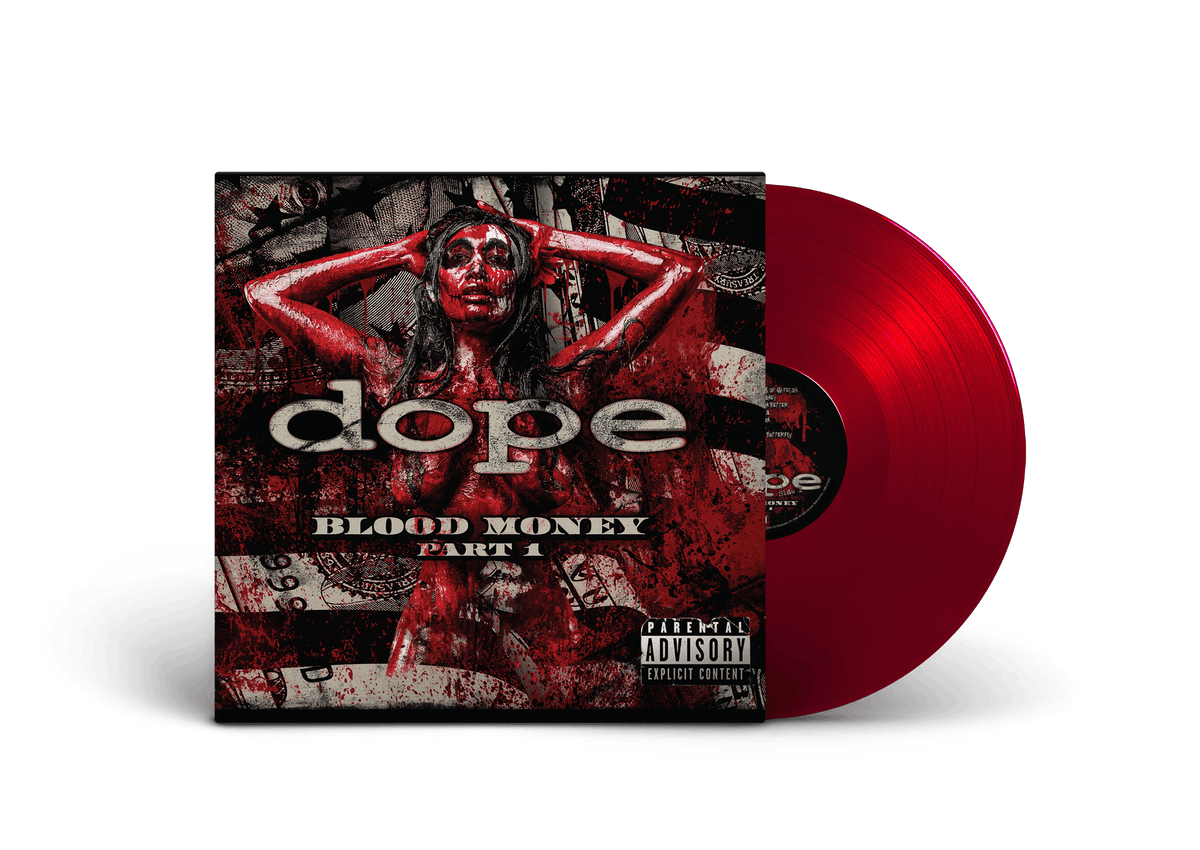 Dope - Blood Money Part 1 Opaque Deep Red Vinyl MNRK Heavy