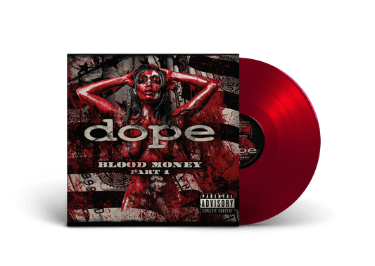 Dope - Blood Money Part 1 Opaque Deep Red Vinyl MNRK Heavy