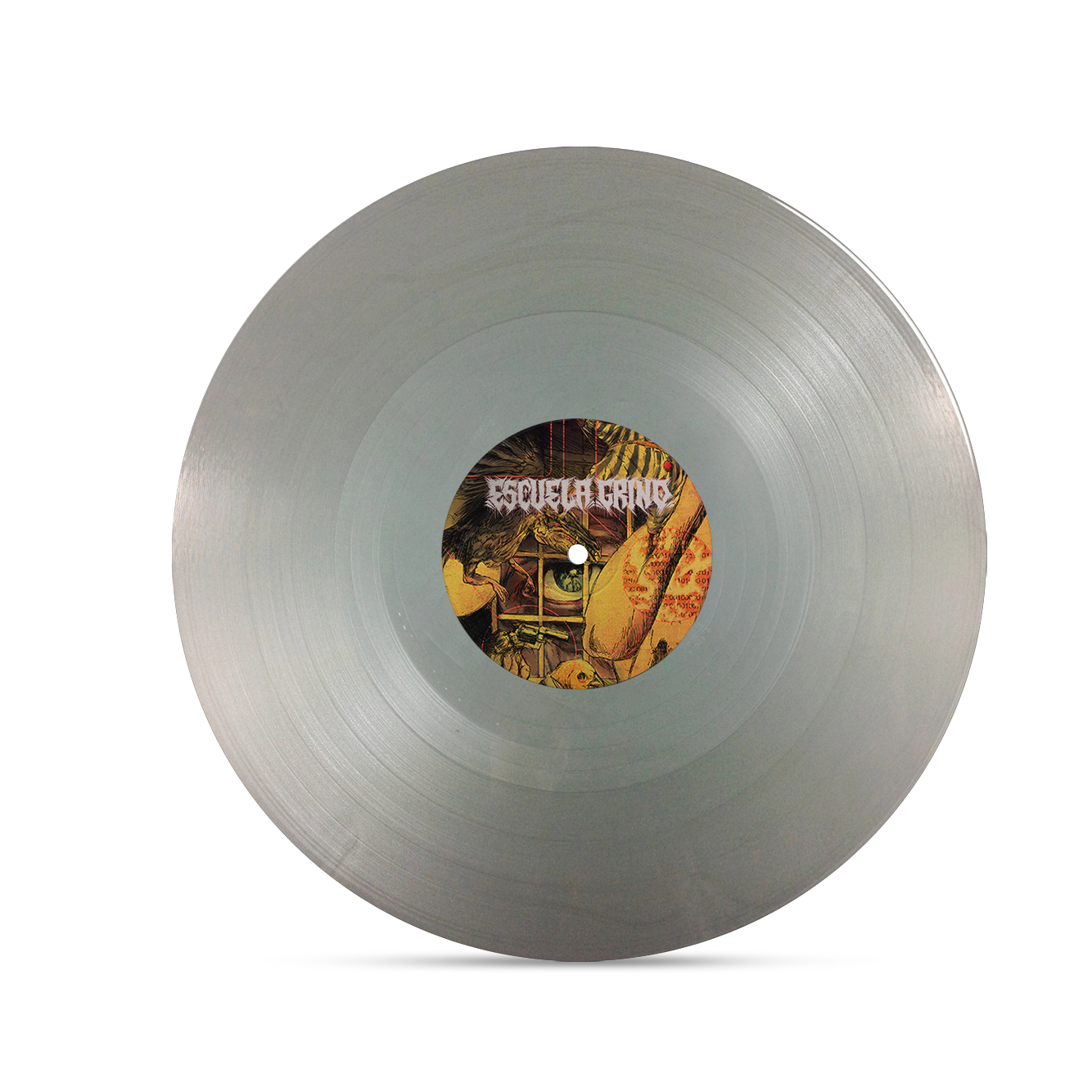 Escuela Grind "Dreams On Algorithms" Metallic Silver Vinyl LP