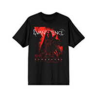 EVANESCENCE "SANCTUARY" LIMITED EDITION EXCLUSIVE T-SHIRT (UNISEX & HAND-CROPPED WOMENS) Revolver Magazine