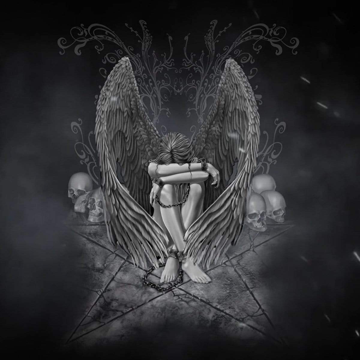Enslaved Angel "Lace Layered Cap Sleeve" Shirt - Mainstay Entertainment
