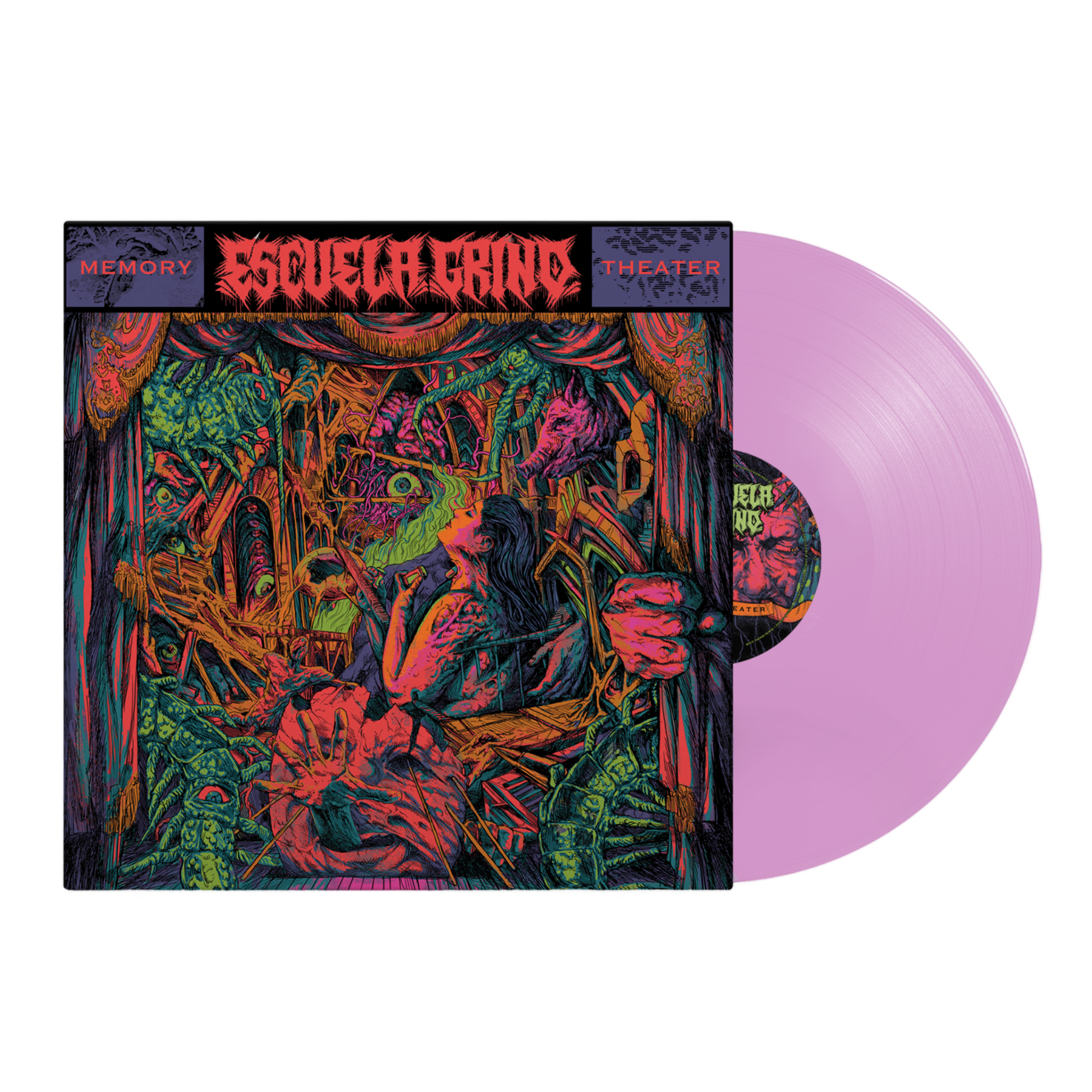 Escuela Grind "Memory Theater" Indie Retail Pink Vinyl - Mainstay Entertainment