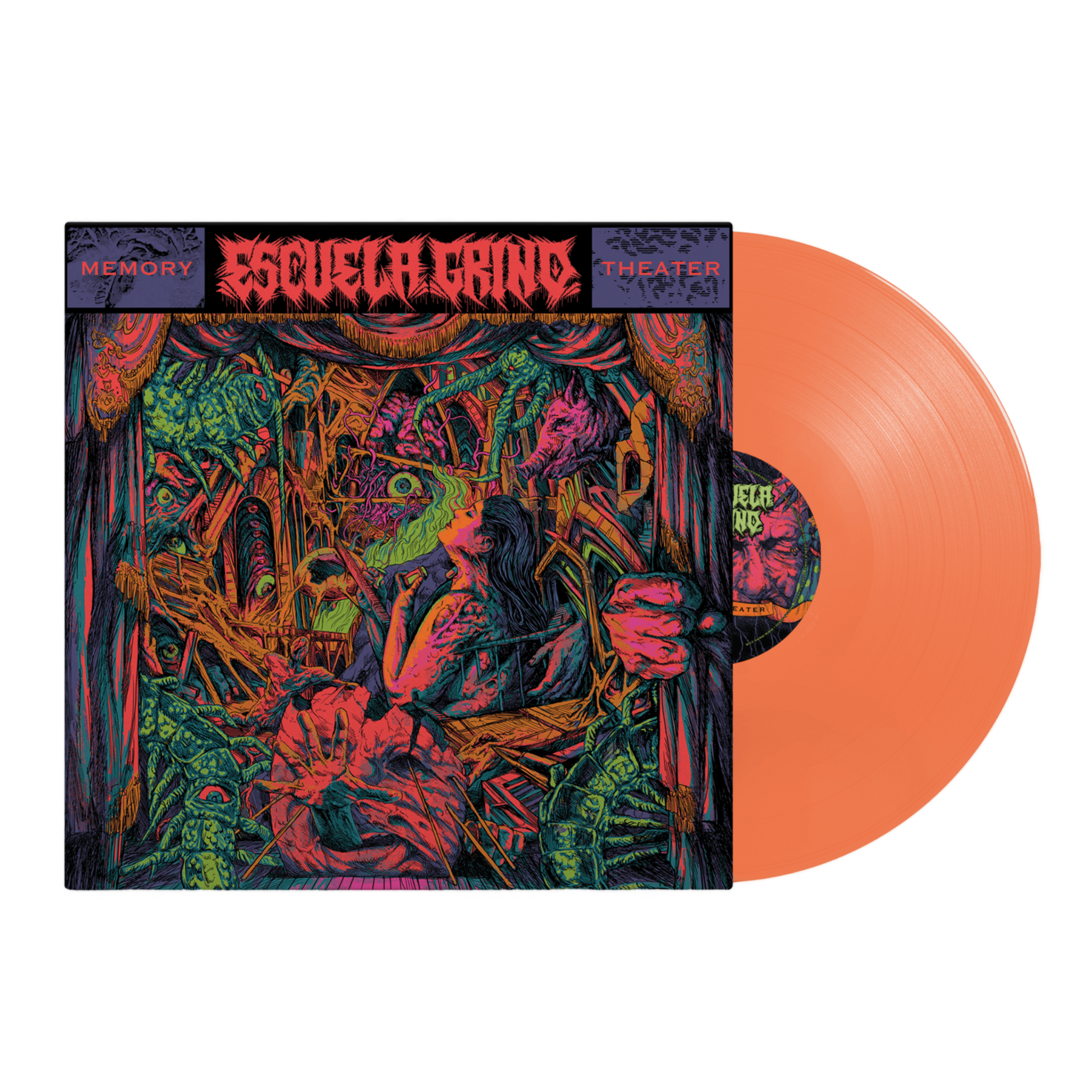 Escuela Grind "Memory Theater" Orange Vinyl - Mainstay Entertainment