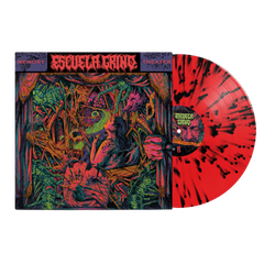 Escuela Grind "Memory Theater" Neon Coral with Splatter Vinyl LP