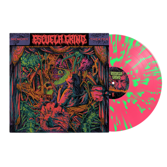Escuela Grind "Memory Theater" Hot Pink Splatter Vinyl LP