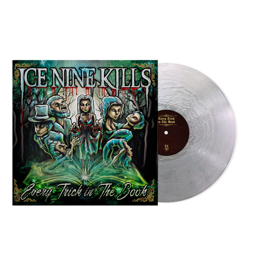 ICE NINE KILLS ‘EVERY TRICK IN THE BOOK’ LP (Limited Edition – Only 500 Made, Metallic Silver Vinyl) Revolver Magazine