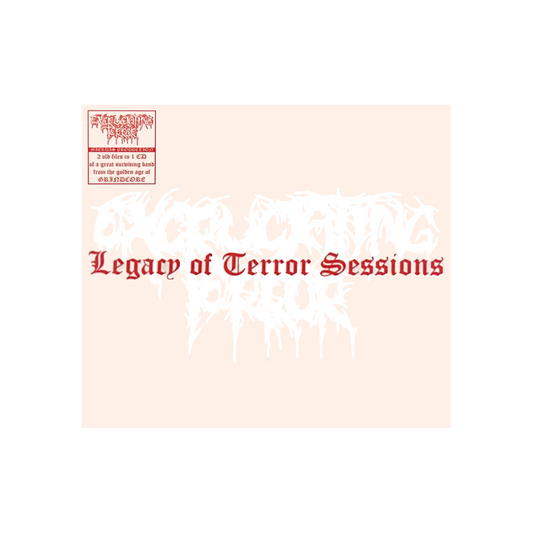 Excruciating Terror "Legacy of Terror Sessions" CD Digipak - Mainstay Entertainment