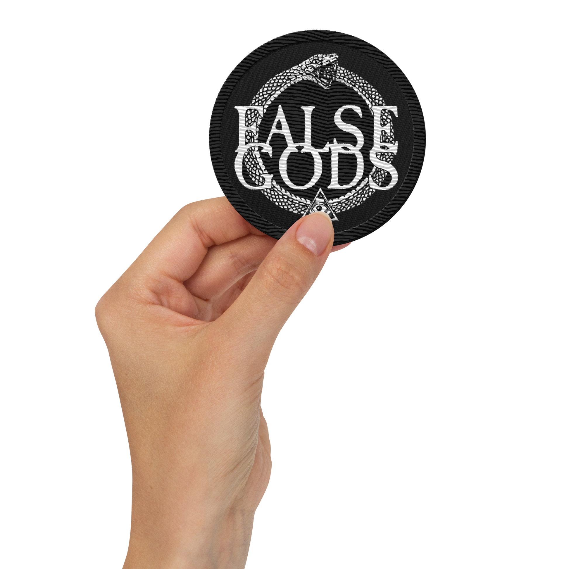 False Gods "Circle Snake Logo" Patch - Mainstay Entertainment