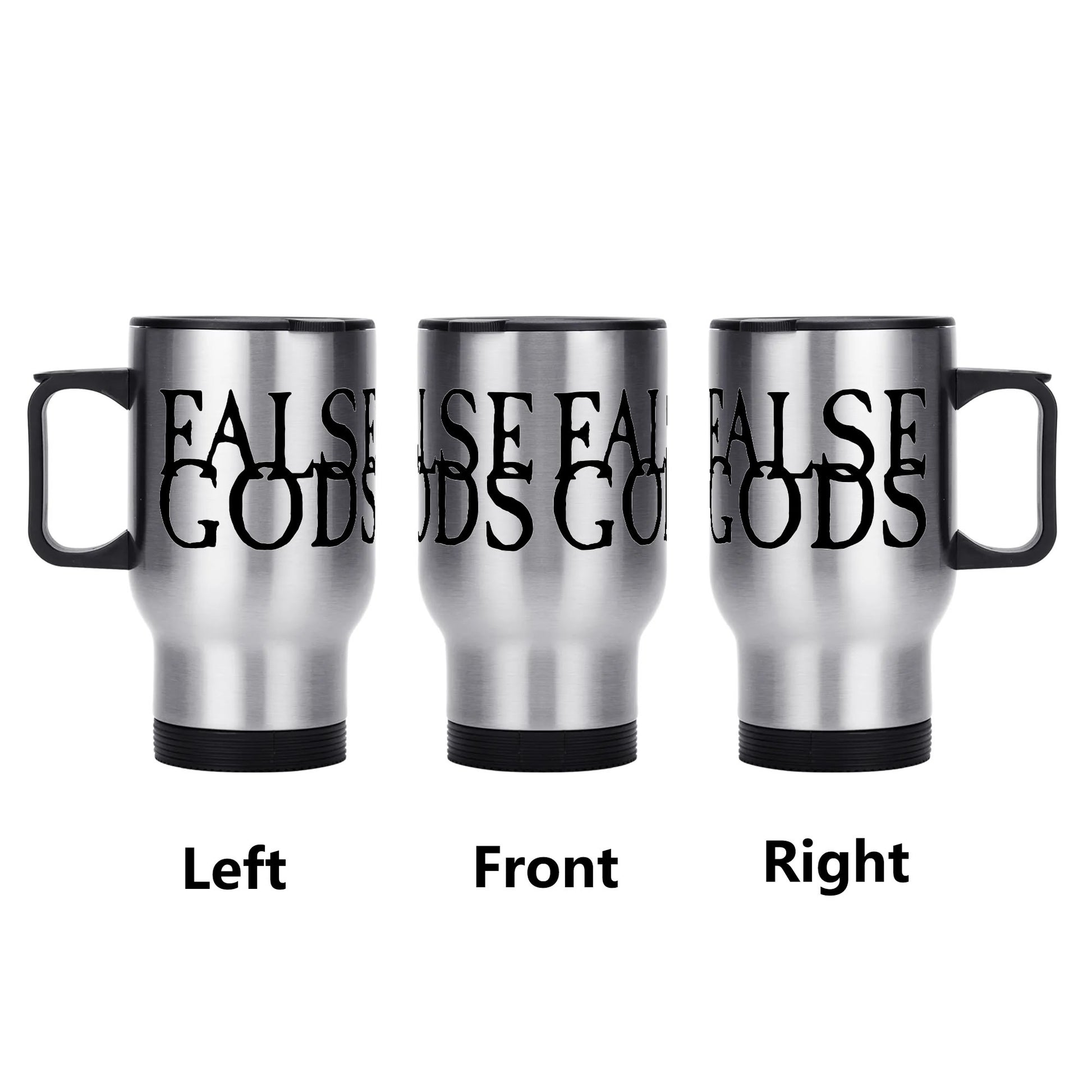 False Gods "Logo" 14 oz. Travel Mug - Mainstay Entertainment