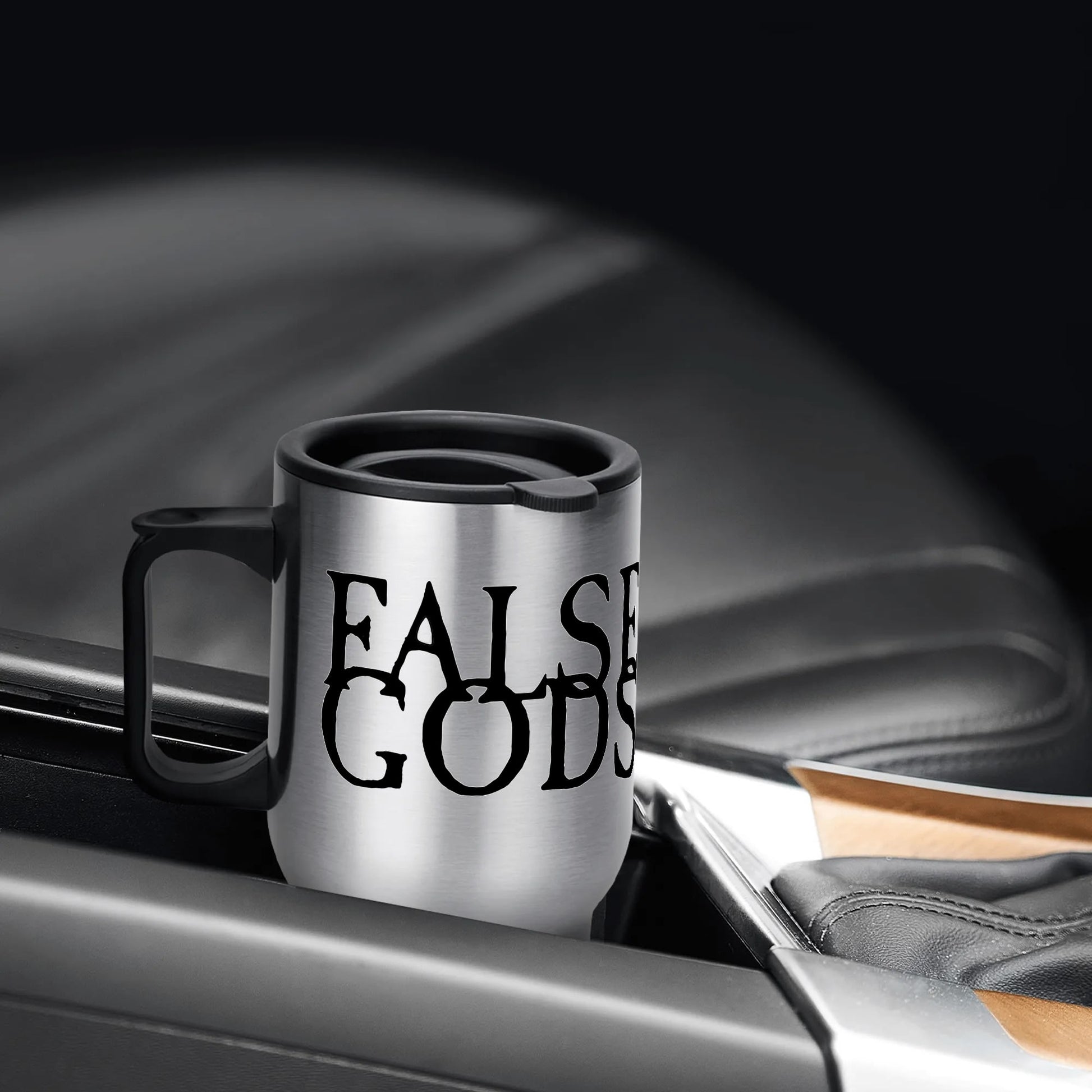 False Gods "Logo" 14 oz. Travel Mug - Mainstay Entertainment