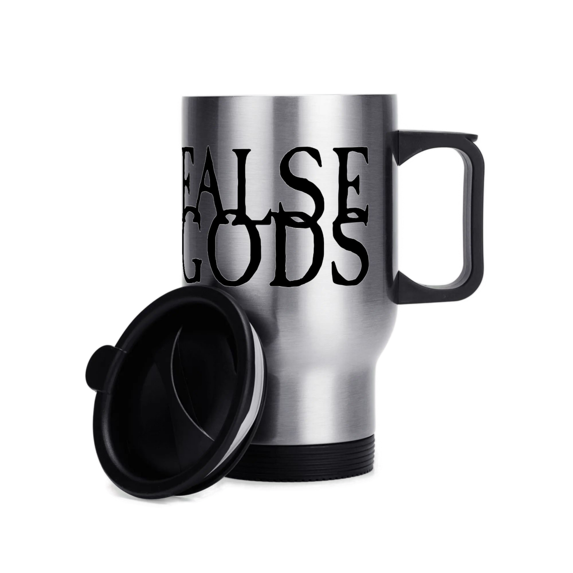 False Gods "Logo" 14 oz. Travel Mug - Mainstay Entertainment