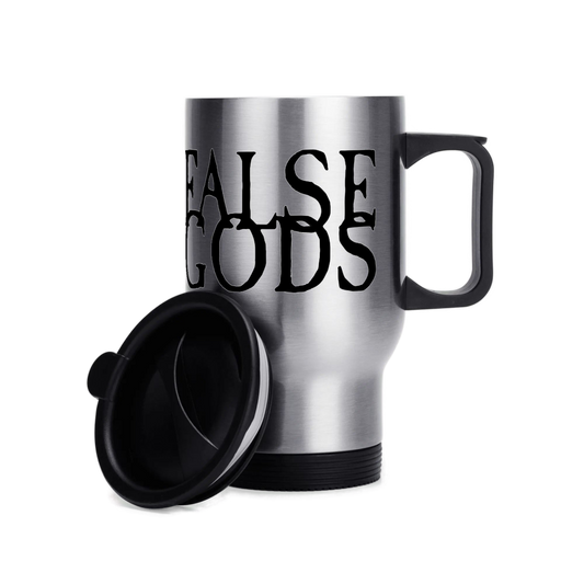 False Gods "Logo" 14 oz. Travel Mug - Mainstay Entertainment
