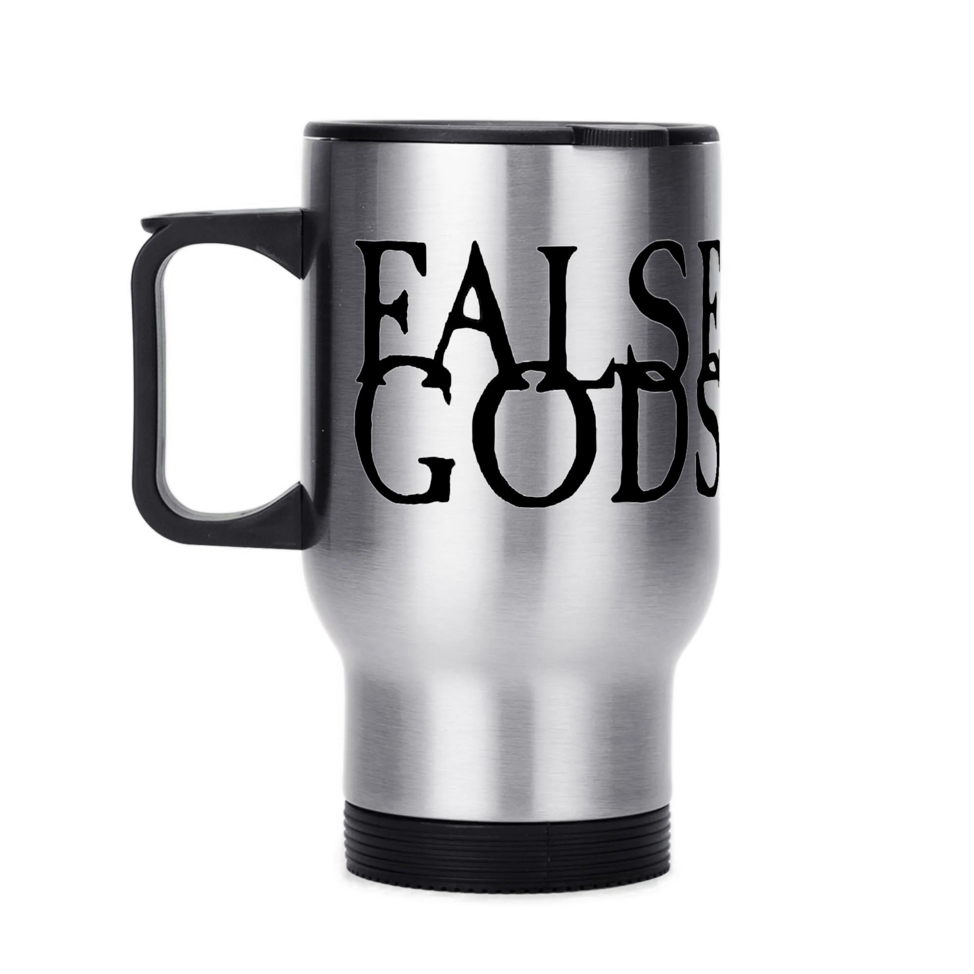 False Gods "Logo" 14 oz. Travel Mug - Mainstay Entertainment