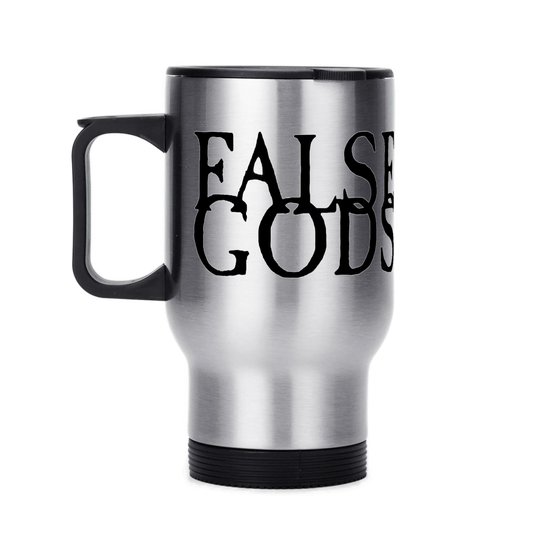 False Gods "Logo" 14 oz. Travel Mug - Mainstay Entertainment
