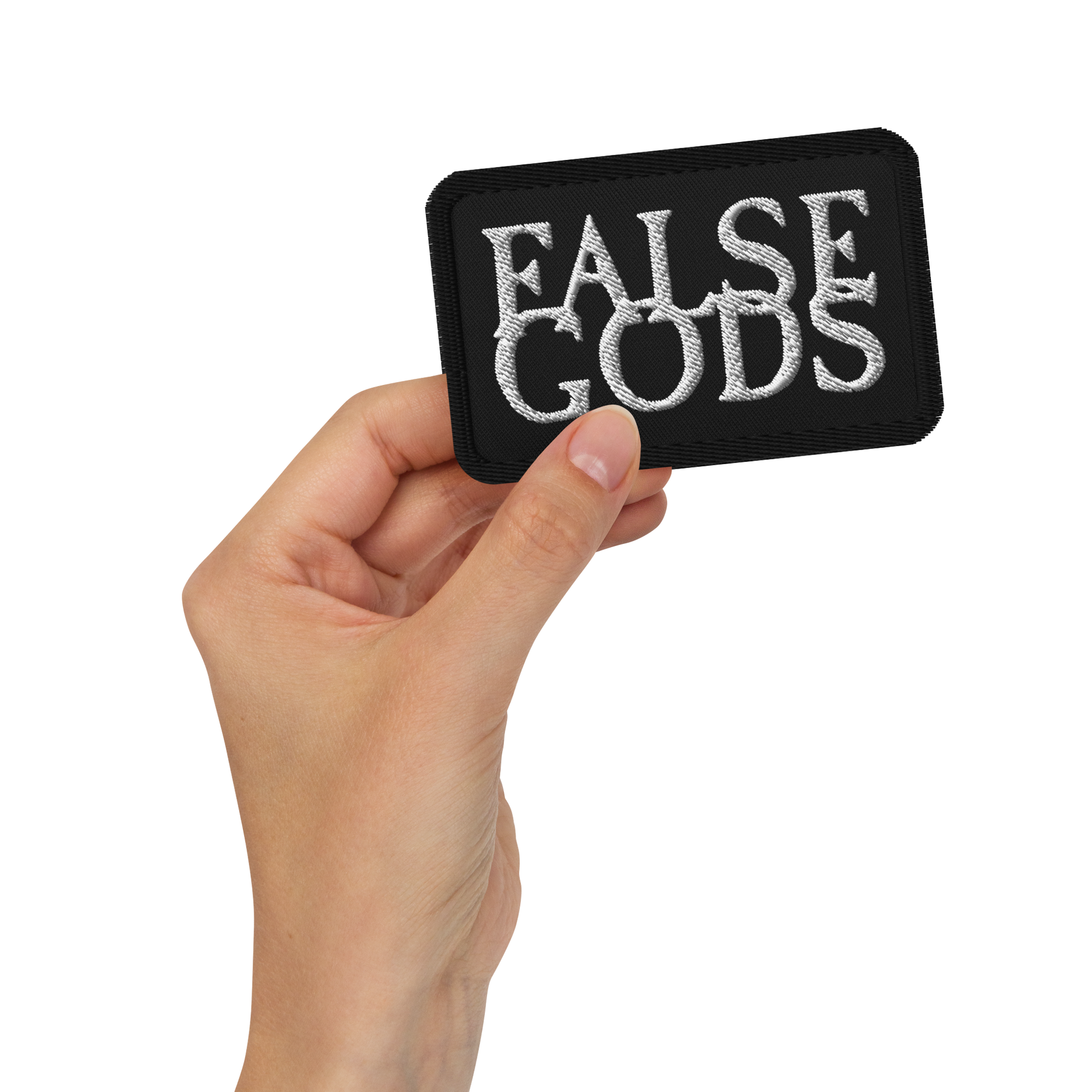 False Gods "Logo" Embroidered Patch - Mainstay Entertainment