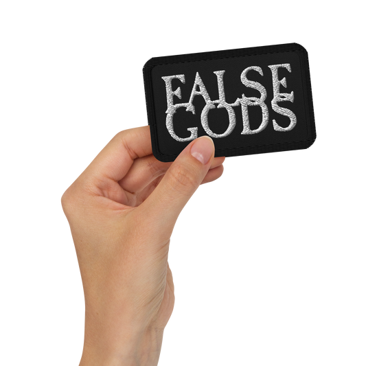 False Gods "Logo" Embroidered Patch - Mainstay Entertainment