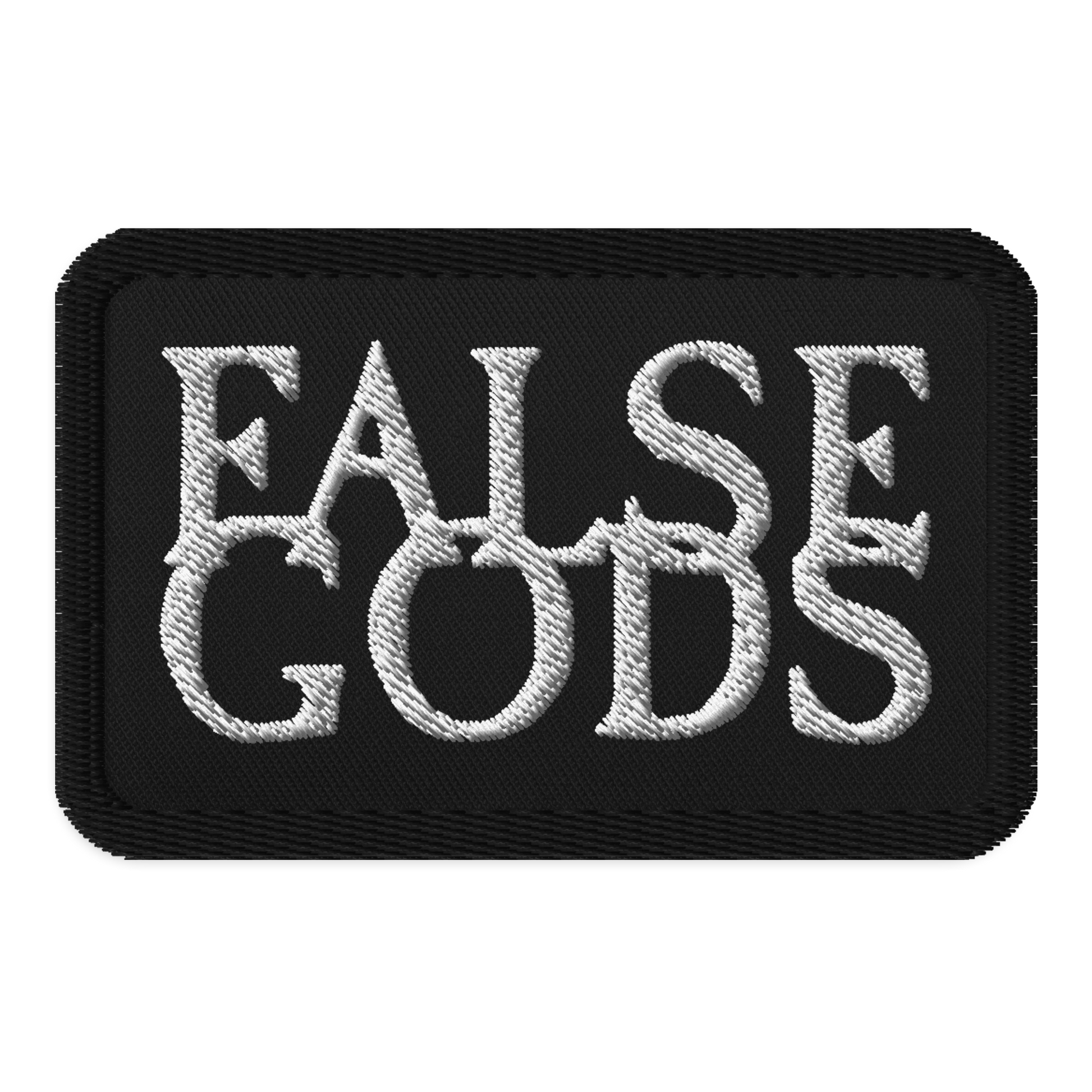 False Gods "Logo" Embroidered Patch - Mainstay Entertainment
