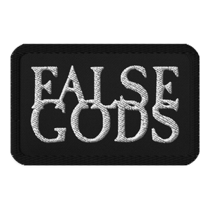 False Gods "Logo" Embroidered Patch - Mainstay Entertainment