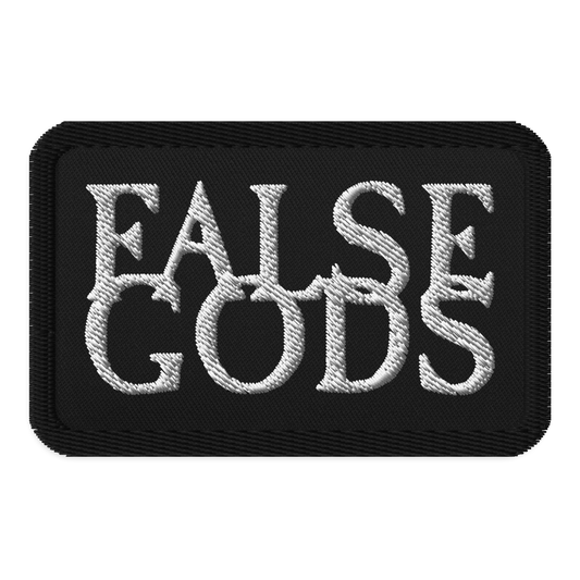 False Gods "Logo" Embroidered Patch - Mainstay Entertainment