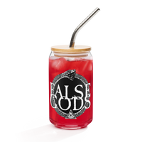 False Gods "Snake Logo" Can-Shaped Glass - Mainstay Entertainment