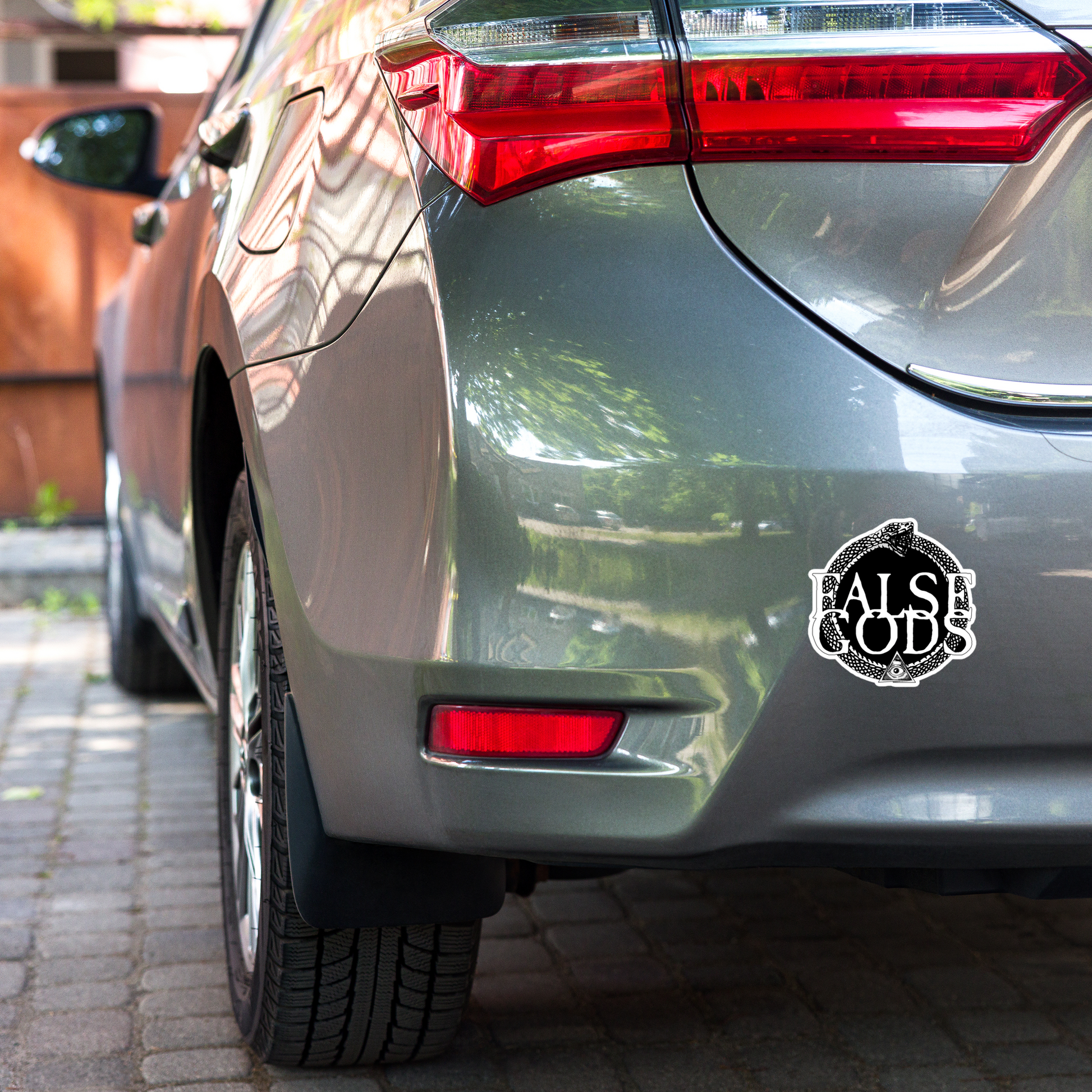 False Gods "Snake Logo" Die-Cut Sticker - Mainstay Entertainment