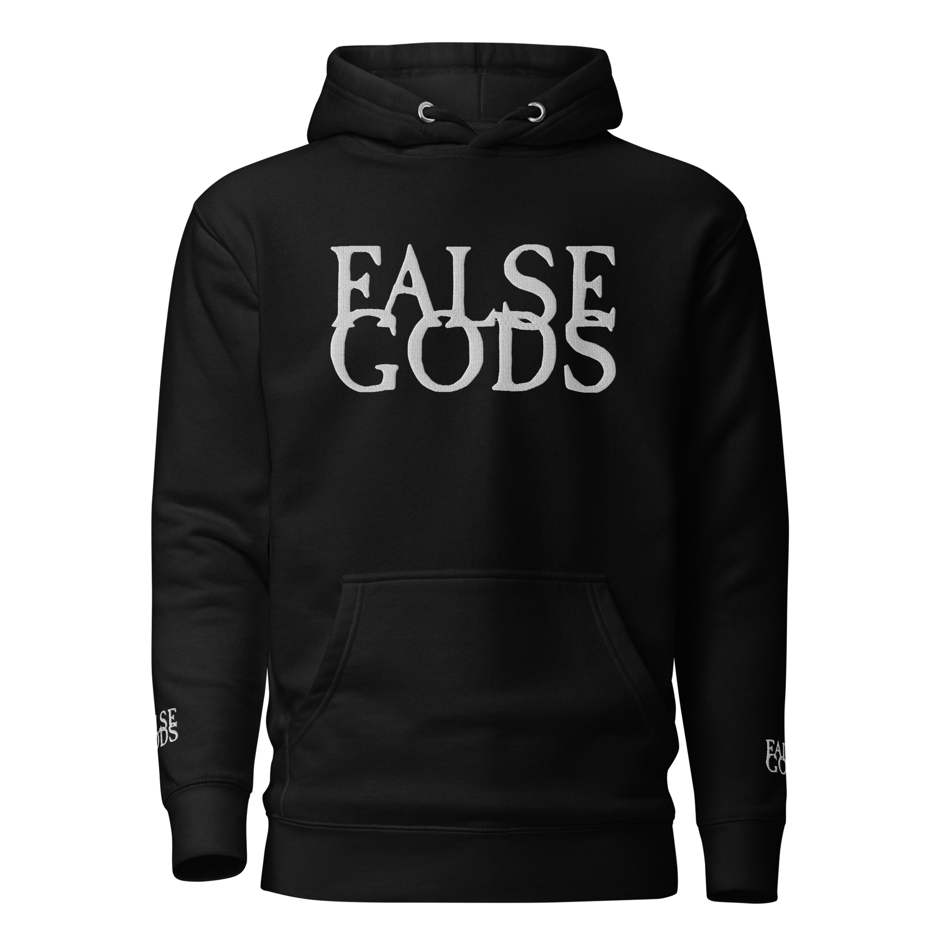 False Gods "Snake Logo" Embroidered Pullover Hoodie - Mainstay Entertainment