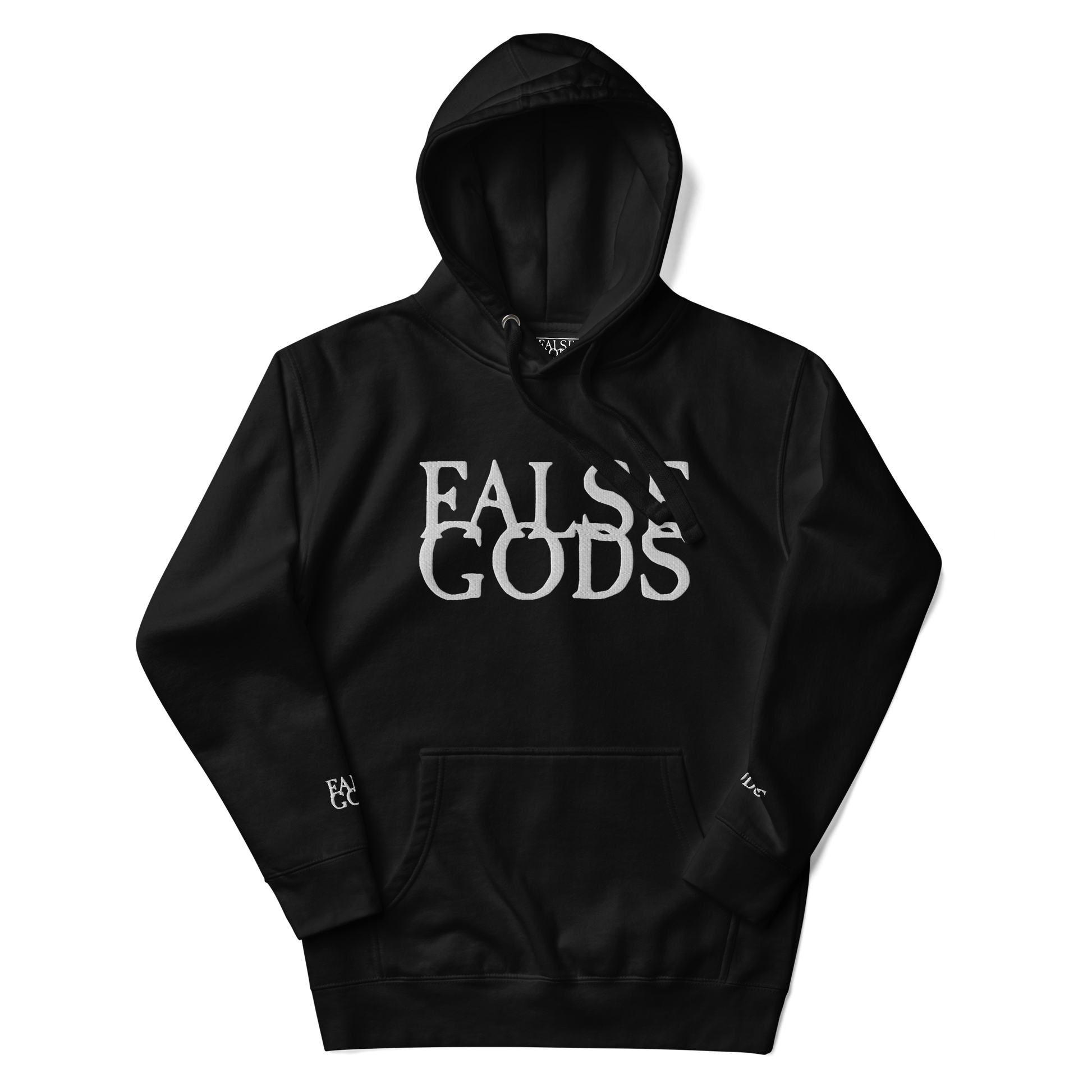 False Gods "Snake Logo" Embroidered Pullover Hoodie - Mainstay Entertainment