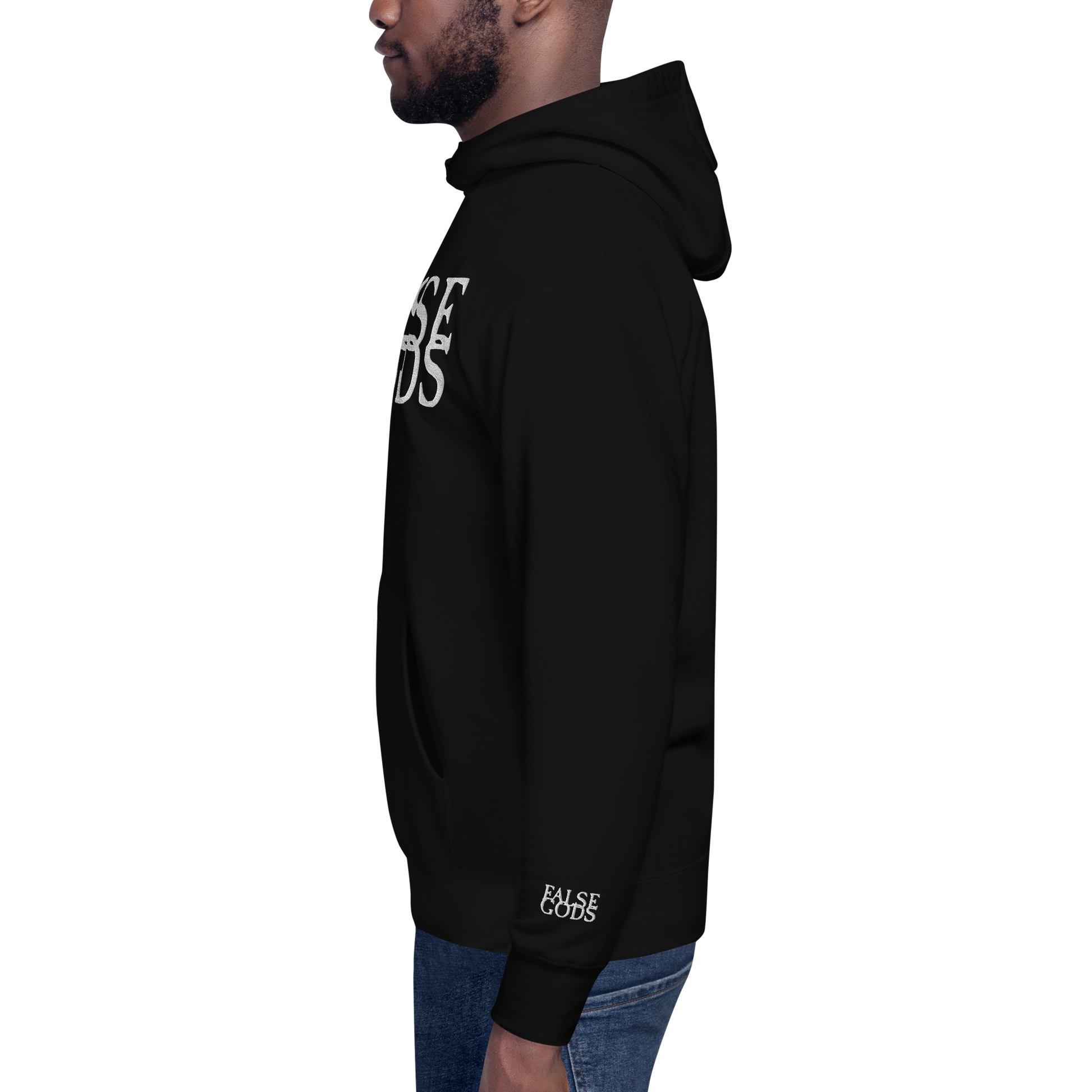 False Gods "Snake Logo" Embroidered Pullover Hoodie - Mainstay Entertainment