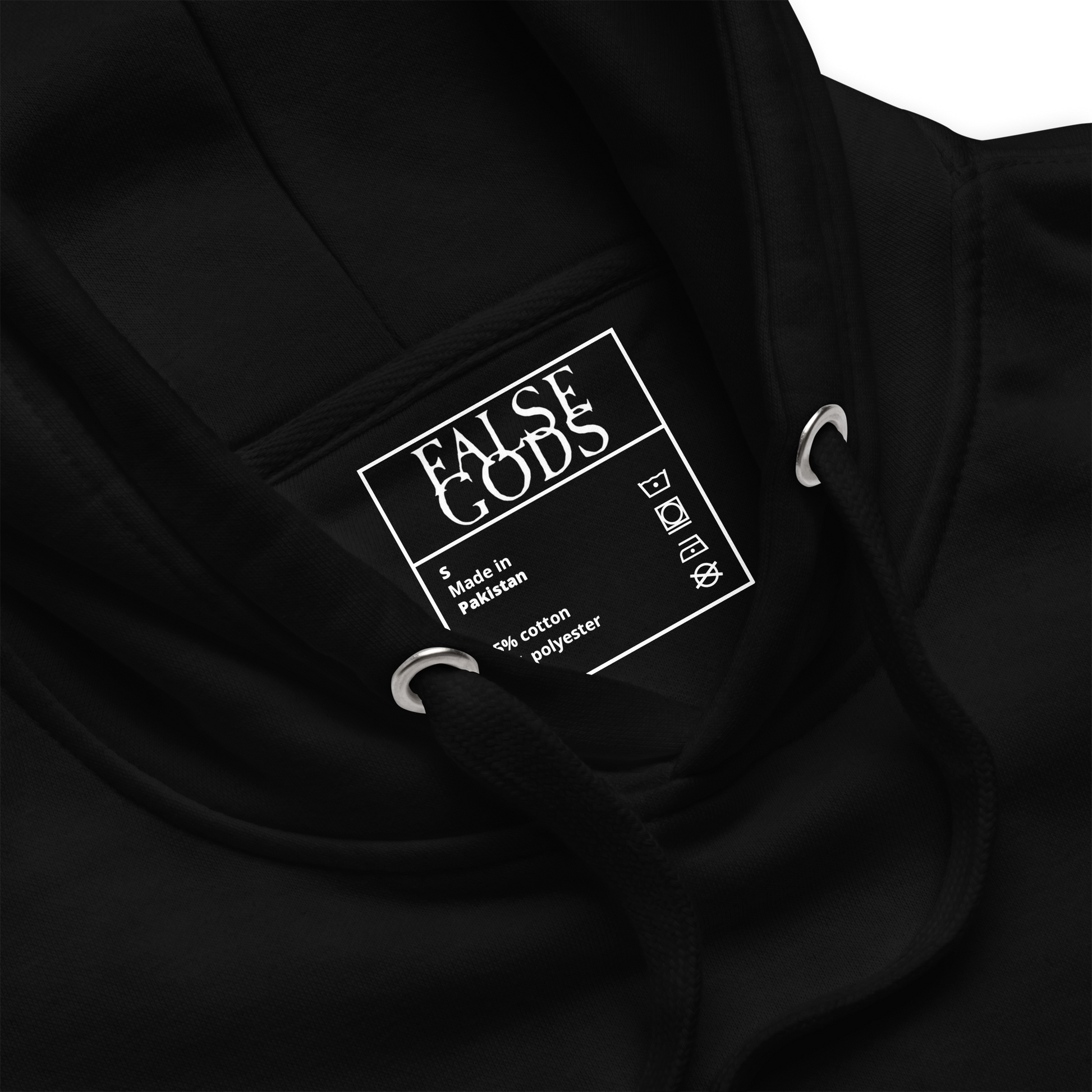 False Gods "Snake Logo" Embroidered Pullover Hoodie - Mainstay Entertainment